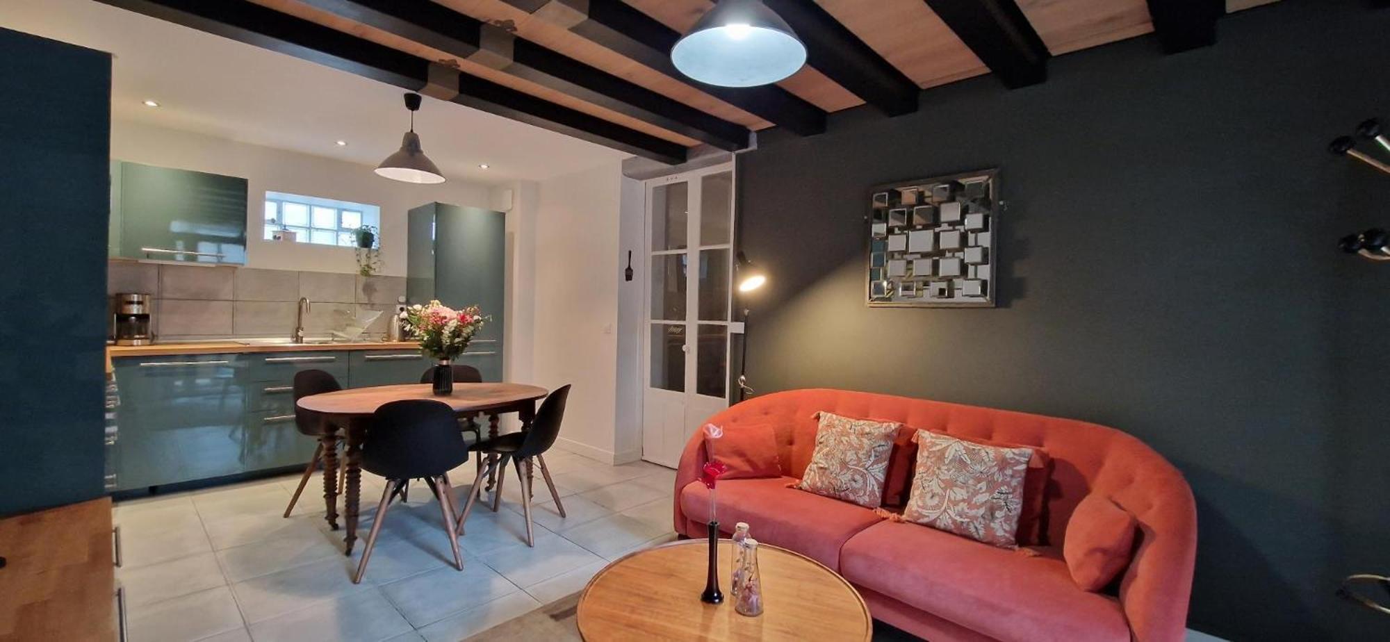 Bleautiful Aliénor Charmant appartement avec terrasse Fontainebleau Habitación foto